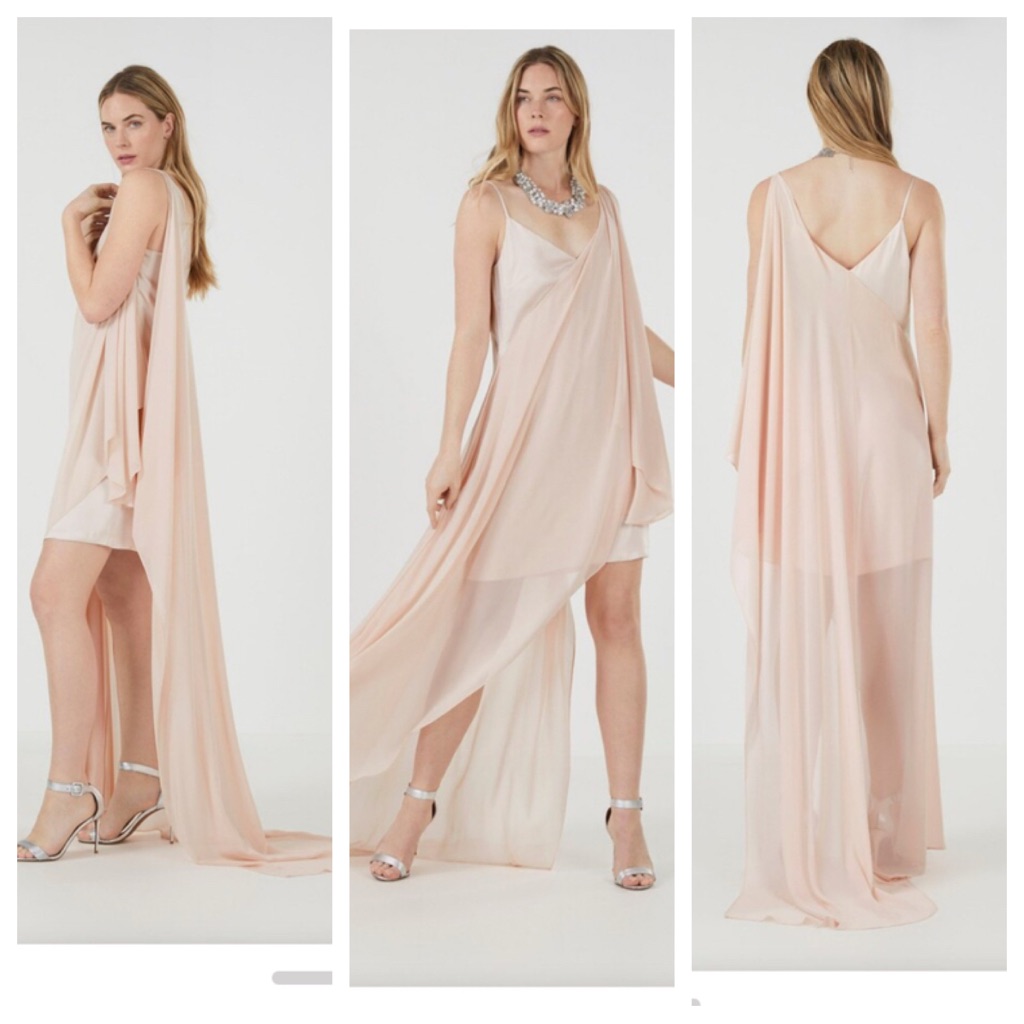 Nwt! Bcbgmaxazria Spaga Draped Dress
